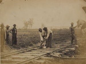 African Americans Working on a Union Railroad in Northern Virginia