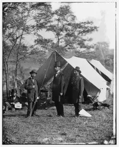 Allan Pinkerton, Abraham Lincoln, and General John A. McClernand