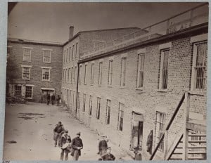 Castle Thunder Prison Courtyard, Richmond Virginia 1865