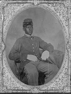 Civil War Black Soldier