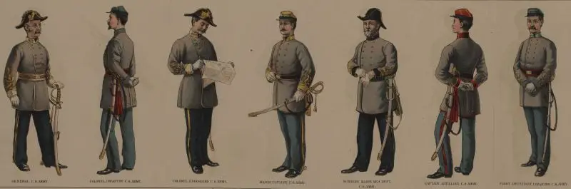 Civil War South Uniform 107