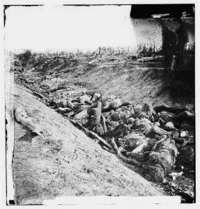 Dead Confederate Soldiers at Antietam