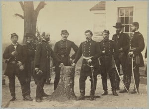 George McClellan and his Staff