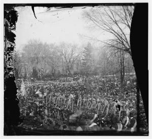 President Lincoln Crowd at Second Inauguration