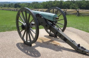 Civil War Napoleon cannon