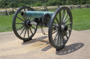 Civil War Napoleon cannon