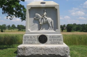8th N.Y. 1st Brigade Cavalry Monument