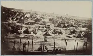 Andersonville Prison South View, August 17th 1864