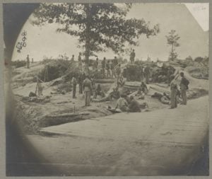 Bombproof Shelter in Front of Petersburg VA