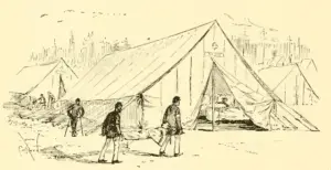 Civil War Hospital Tent