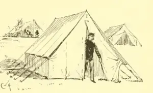 Civil War Officers Tent