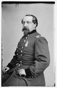 General Edward Ferrero led Black troops during the Battle of the Crater