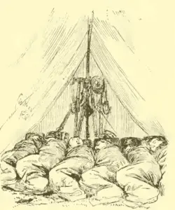 Inside Civil War A Tent