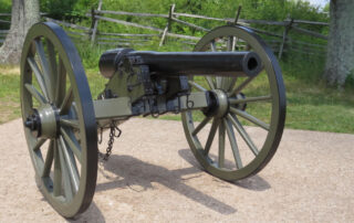 A 10-Pounder Parrott Rifle at Gettysburg, PA