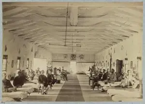 Patients at Armory Square Hospital, Washington, D.C.