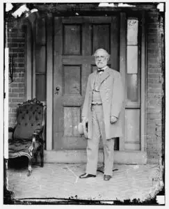 Robert E. Lee at McLean's House, Appomattox, After His Surrender