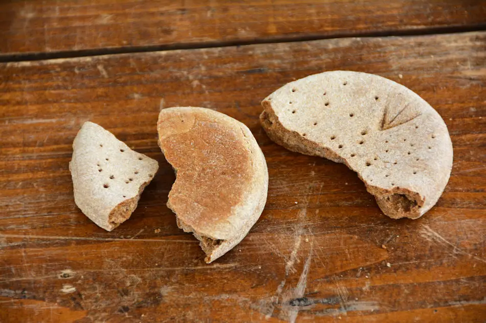 Picture of Broken Pieces of Hardtack