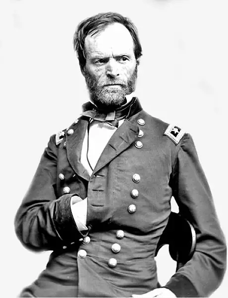 General Sherman taken in the Civil War