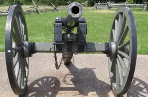Civil War Whitworth cannon