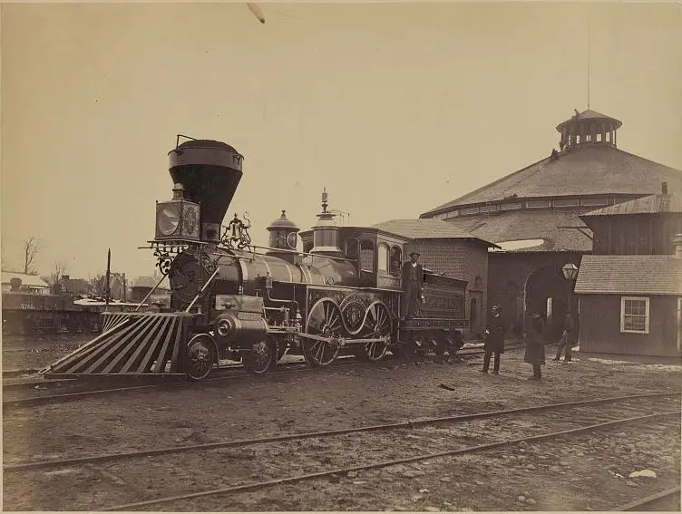 Civil War Locomotive J.H. Devereux