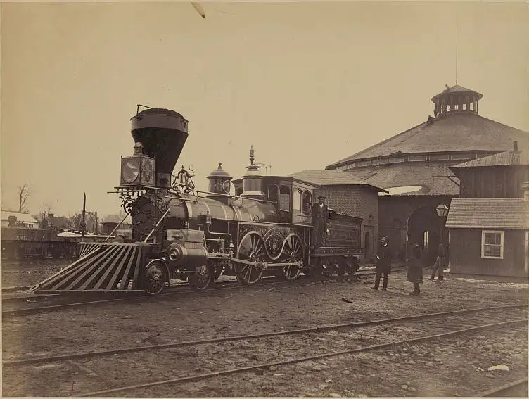 Civil War Technology - Locomotive J.H. Devereux