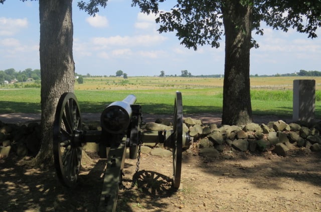 Confederate Artillery at Gettysburg