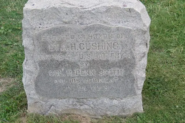 Gettysburg Day Three - Cushing Monument