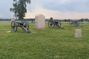 Cushing's Guns at Gettysburg