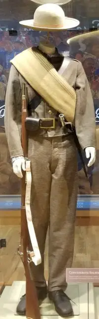 civil war confederate uniform