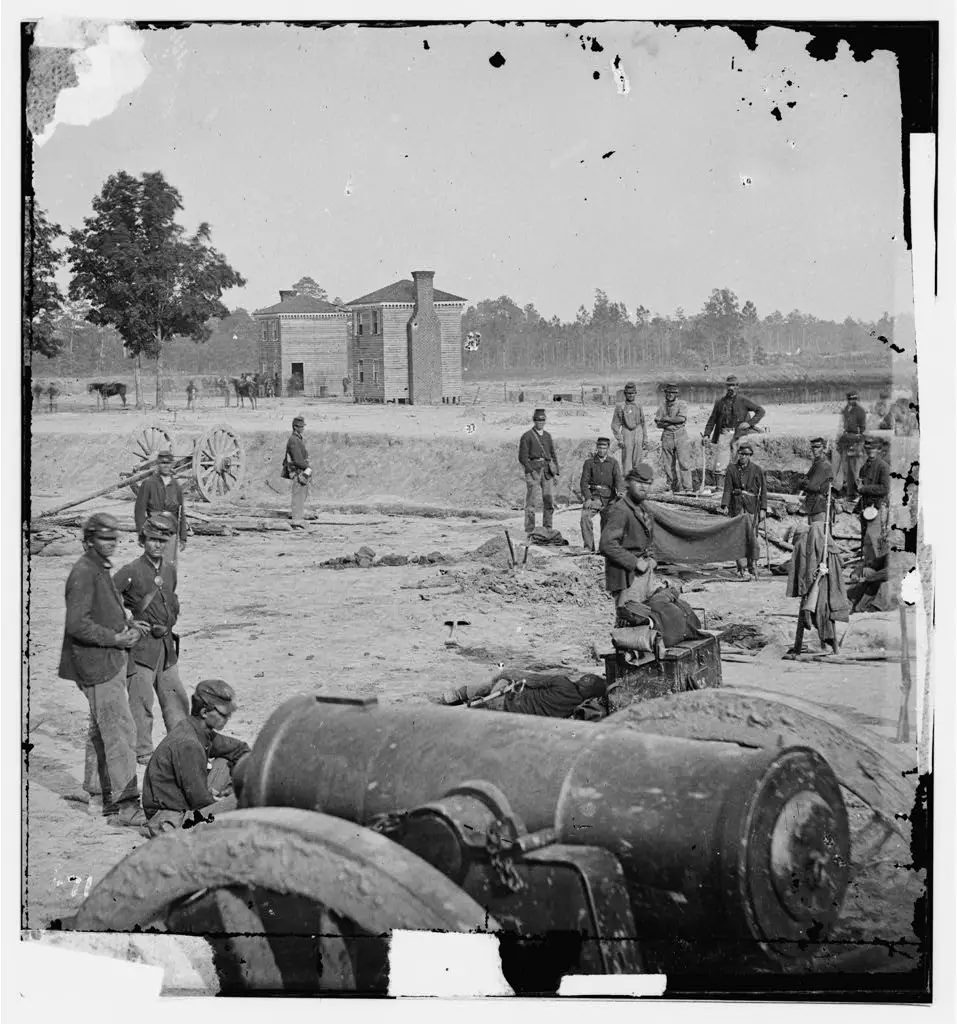 Battle of Seven Pines – 32 Pounder Field Howitzer Battle of Seven Pines - 32 Pounder Field Howitzer