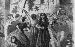 Women rioting in the south creating the bread riots.